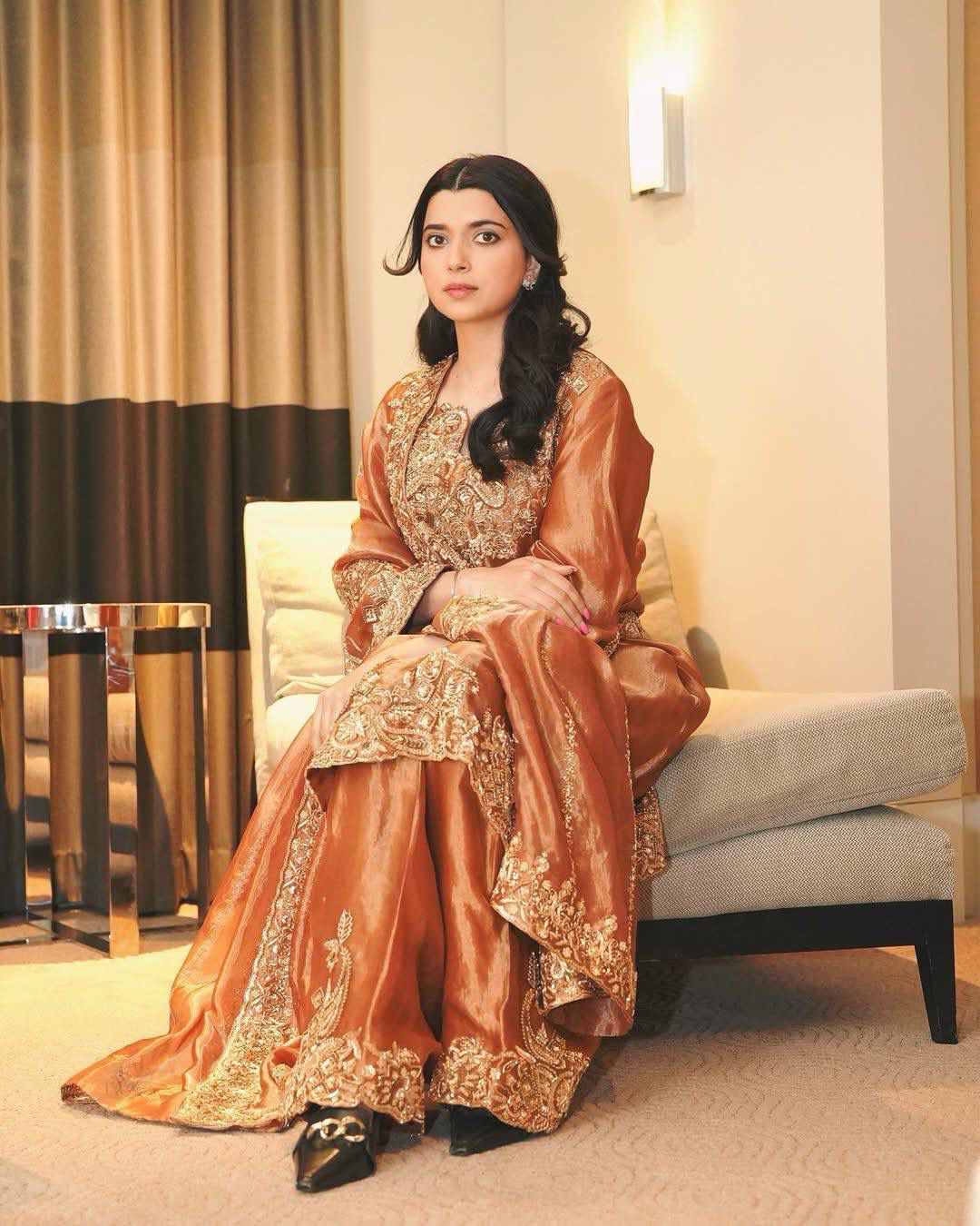 Elegant Frendy Silk Kurti Palazzo Set with Embroidered Dupatta