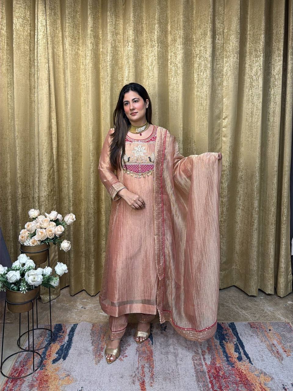 Presenting New Designer Anarkali Suit – Elegant & Royal Collection