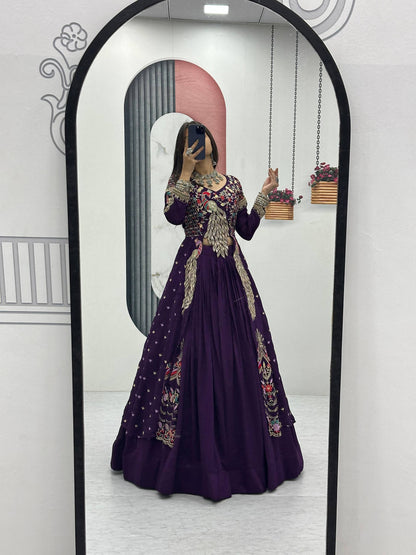 New Arrival Designer Lehenga Choli in Pure Vichitra | Perfect for Wedding & Festive Occasions