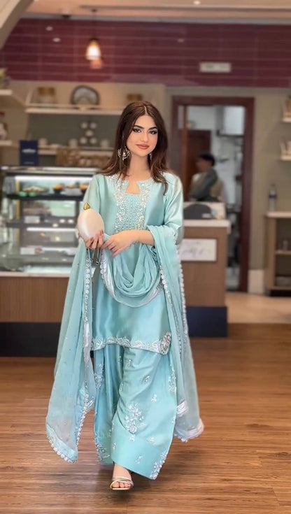 Premium Silk Suit That Turns Heads