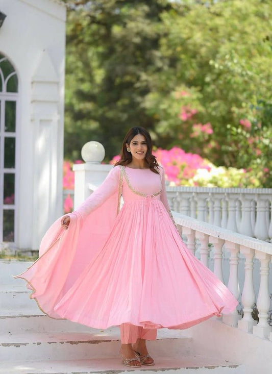 Premium Designer Anarkali Suit for Festive Glam