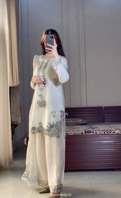 Premium Silk Farshi Suit – Festive Special