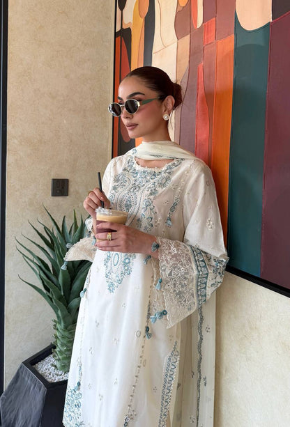 Premium Satin Rayon Embroidered Farshi Suit Set