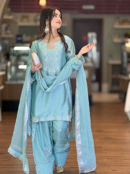 Premium Silk Suit That Turns Heads