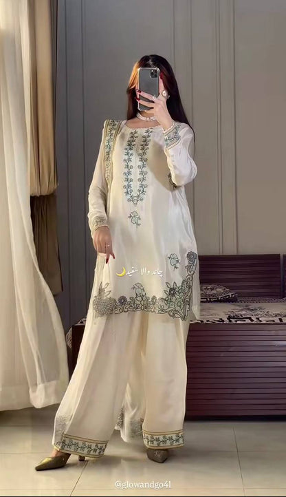 Premium Silk Farshi Suit – Festive Special