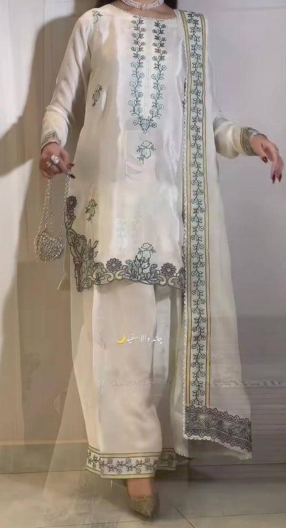 Premium Silk Farshi Suit – Festive Special