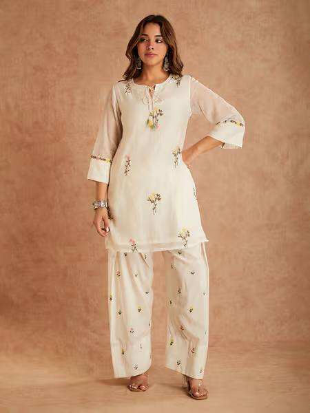 Royal Farshi Salwar Suit with Cotton Silk Elegance