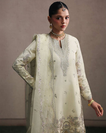 Festive Special Crepe Silk Suit with Heavy Sharara