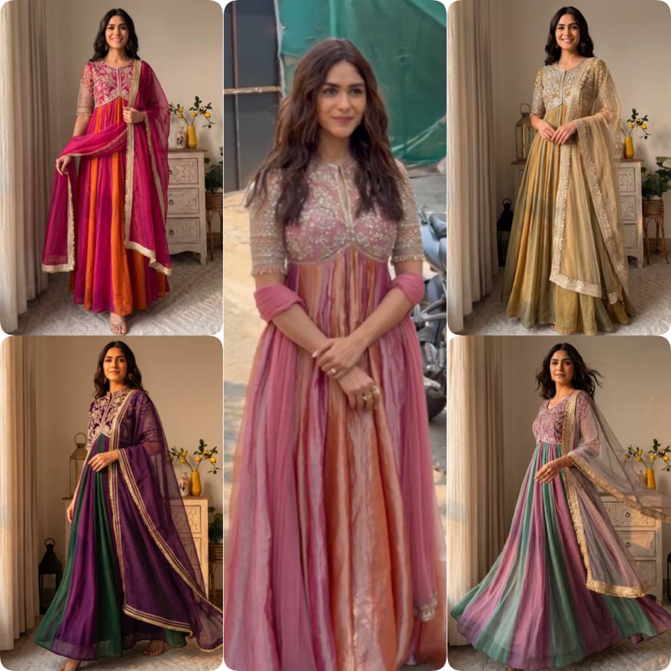 Designer embroidered pink party wear gown with dupatta for wedding and festive occasions